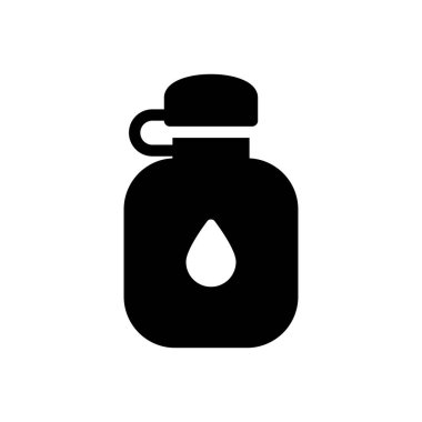 şişe vektör düz simge