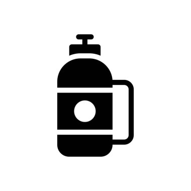 şişe vektör düz simge