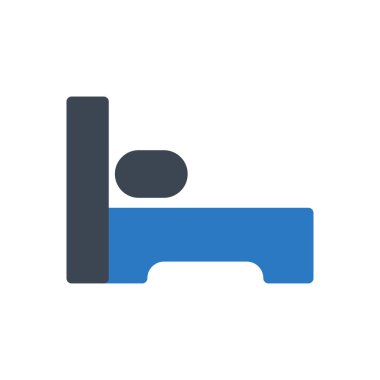 uyku vektörü renk simgesi