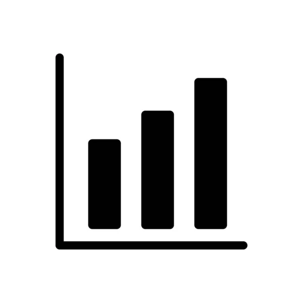Бар Векторний Гліф Плоска Іконка — стоковий вектор