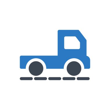 araç vektör renk simgesi