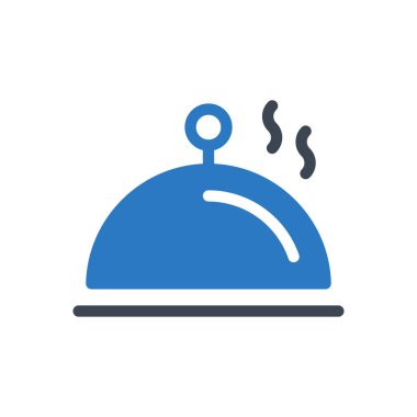 yiyecek vektörü renk simgesi