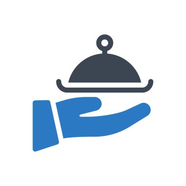 vektör renk simgesini servis et