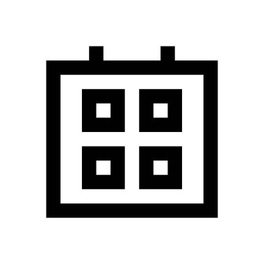 tahta vektörü ince çizgi simgesi