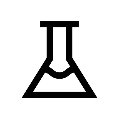 lab vektör ince çizgi simgesi