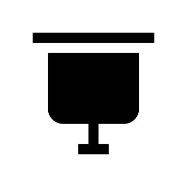 eğitim vektörü düz simgesi