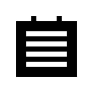 eğitim vektörü düz simgesi