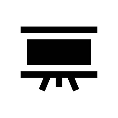 sınıf vektör düz simgesi