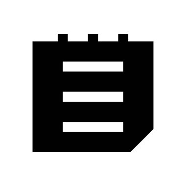 eğitim vektörü düz simgesi