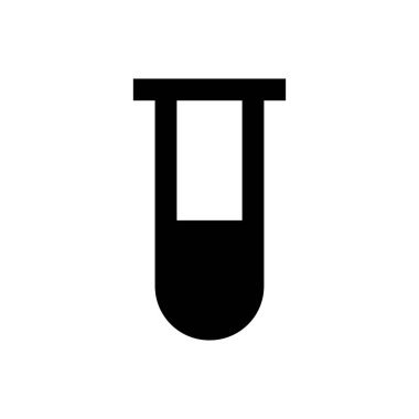 Tüp vektör düz simge