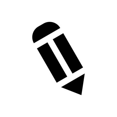 Vektör glyph düz simgesini düzenle