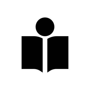 eğitim vektörü düz simgesi