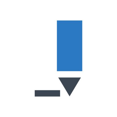 vektör renk simgesi yaz