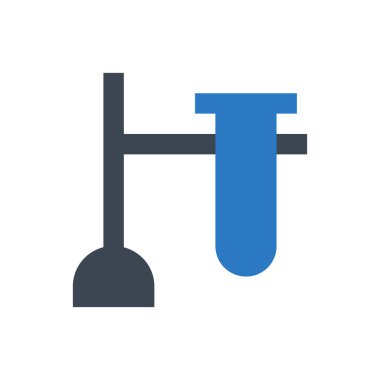 Tüpün vektör renk simgesi