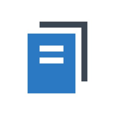 sayfa vektör renk simgesi