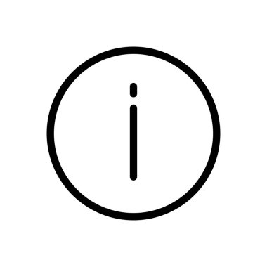 vektör ince çizgi simgesi hakkında