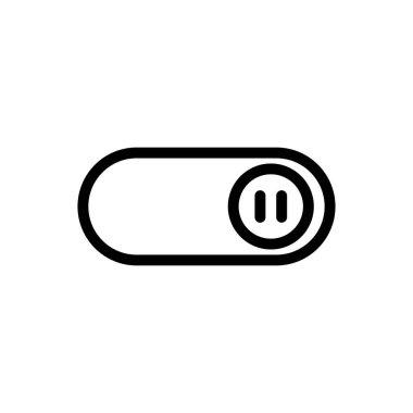 vektör ince çizgi simgesinde