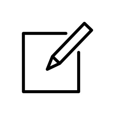 yeni vektör ince çizgi simgesi