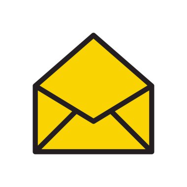 vektör düz renk simgesini aç