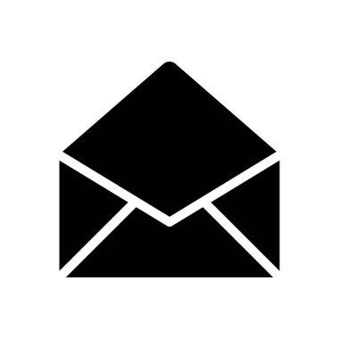 vektör düz simgesini aç