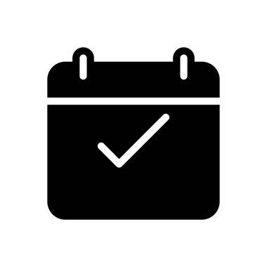 tick vektör düz simge