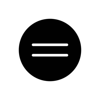 yuvarlak vektör düz simge