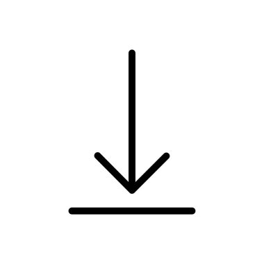 Vektör glyph düz simgesini kaydet