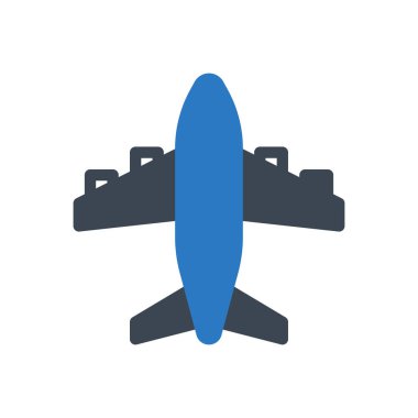 uçuş vektörü renk simgesi