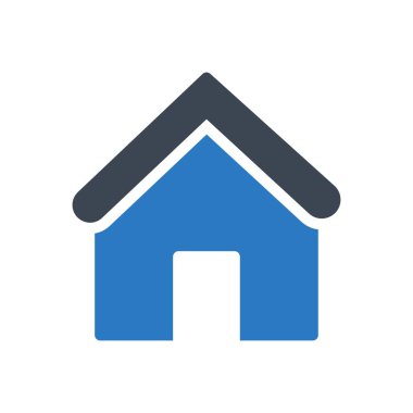 ev vektörü renk simgesi