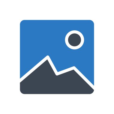 fotoğraf vektörü renk simgesi