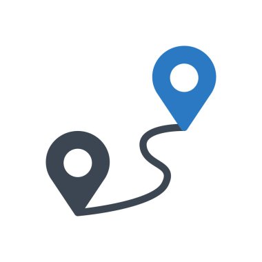 rota vektörü renk simgesi