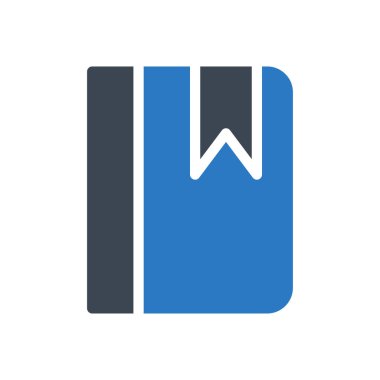 kitap vektörü renk simgesi