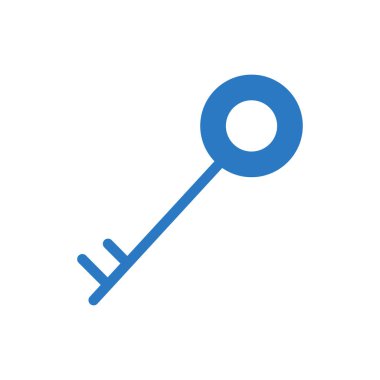 vektör kabartma renk simgesini kilitle