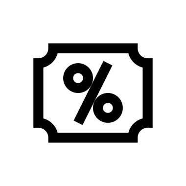 satış vektörü ince çizgi simgesi