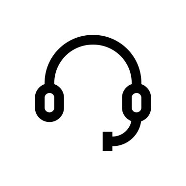 servis vektörü ince çizgi simgesi