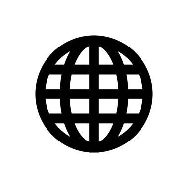 tarayıcı vektörü ince çizgi simgesi