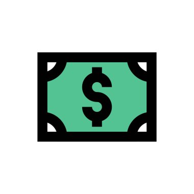 öde vektör düz renk simgesi