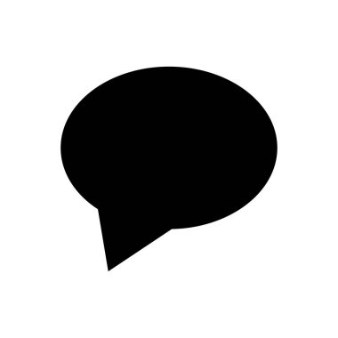 ileti vektörü düz simgesi