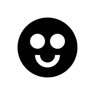 yüz vektör düz simge