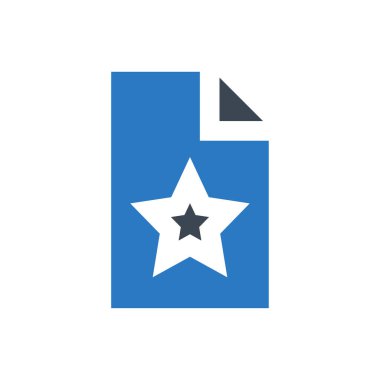 dosya vektör renk simgesi