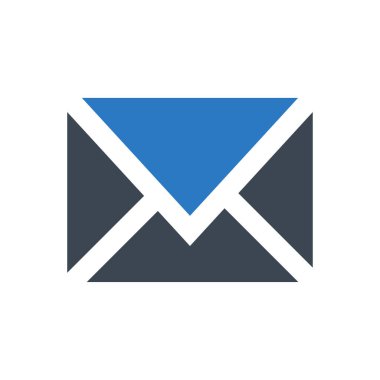 e-posta vektörü renk simgesi