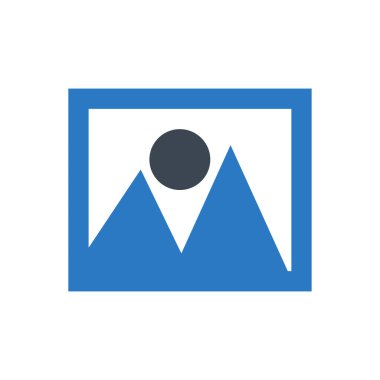 fotoğraf vektörü renk simgesi