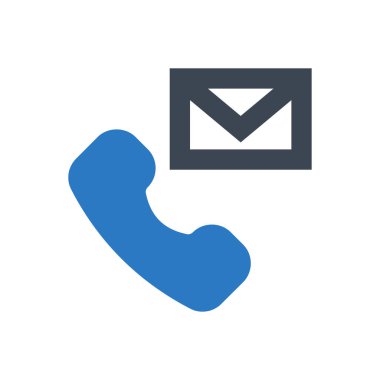 telefon vektörü renk simgesi