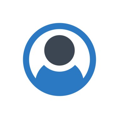 profil vektör renk simgesi