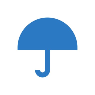 yağmur vektörü renk simgesi