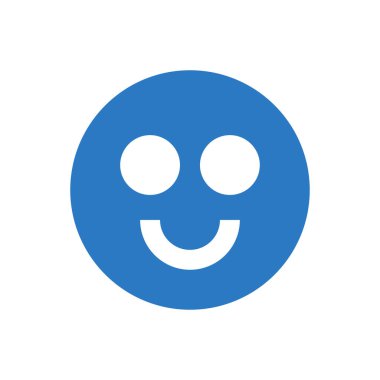 yüz vektör renk simgesi