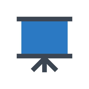 sunum vektörü renk simgesi