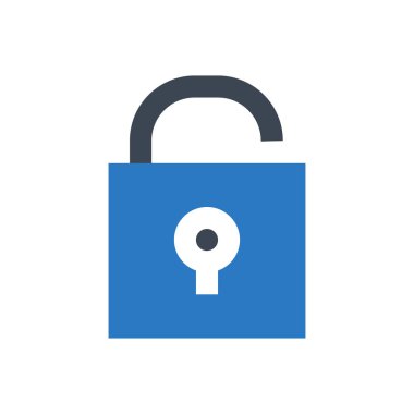 Erişilen vektör renk simgesi