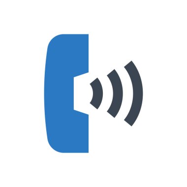 telefon vektörü renk simgesi