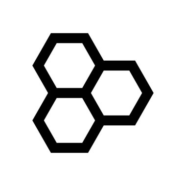 arı vektörü ince çizgi simgesi